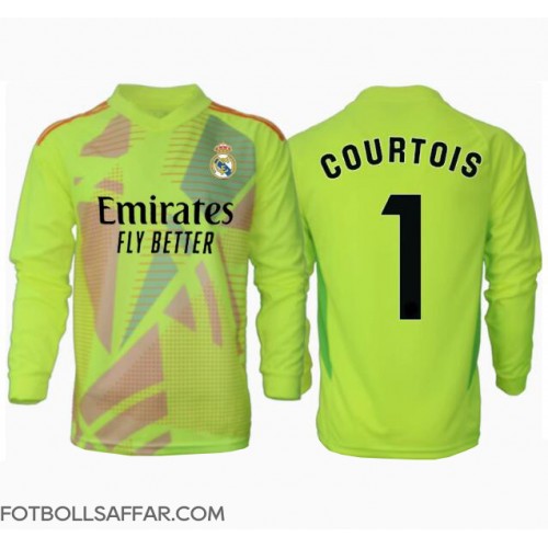 Real Madrid Thibaut Courtois #1 Målvakt Tredjeställ 2024-25 Långärmad
